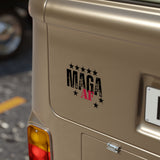 MAGA AF Transparent Sticker