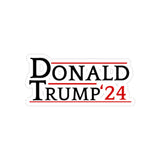 Donald Trump 2024 Transparent Sticker