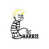 Harris Shower Transparent Sticker