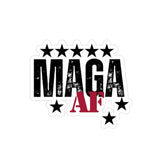 MAGA AF Transparent Sticker